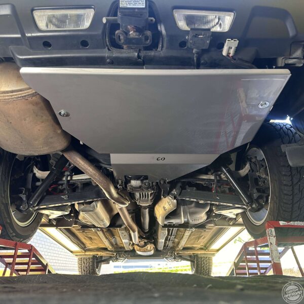 bash plates to suit nissan xtrail t31 – front engine/sump and rear bumper guard