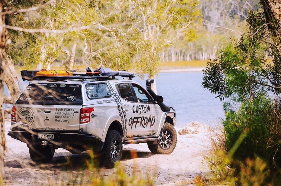 tripod track stradbroke island 4wd custom offroad